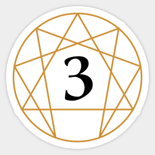 Enneagram Three - The Achiever Sticker